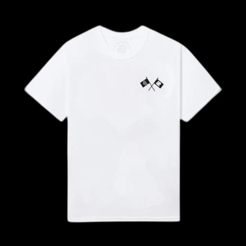 Anti Social Social Club x Undefeated Chess Club Tee 'White'