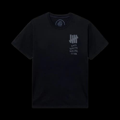 Anti Social Social Club x Undefeated Lock 3M Tee 'Black'