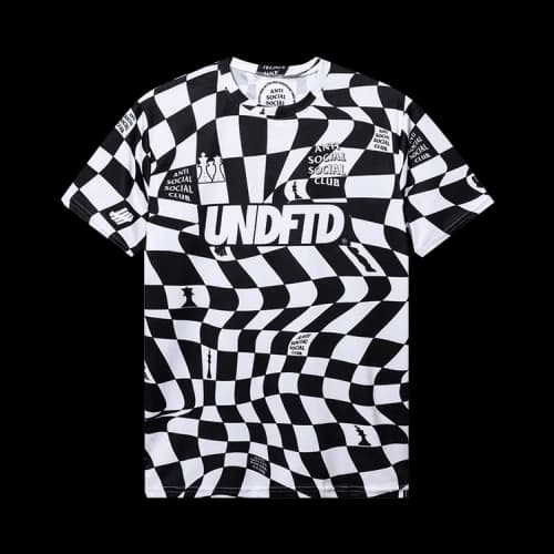 Anti Social Social Club x Undefeated Submission Jersey 'White/Black'