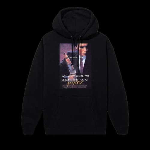 Anti Social Social Club Psycho Monster Hoodie 'Black'