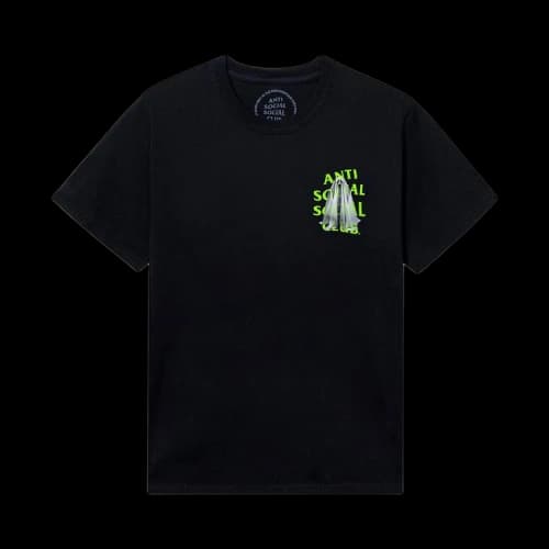 Anti Social Social Club Get Weird Ghost Tee 'Black'