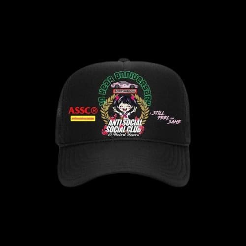 Anti Social Social Club Weird Years Trucker Hat 'Black'