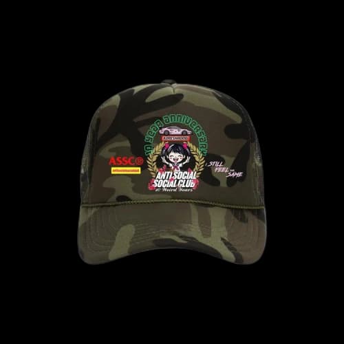 Anti Social Social Club Weird Years Trucker Hat 'Camo'