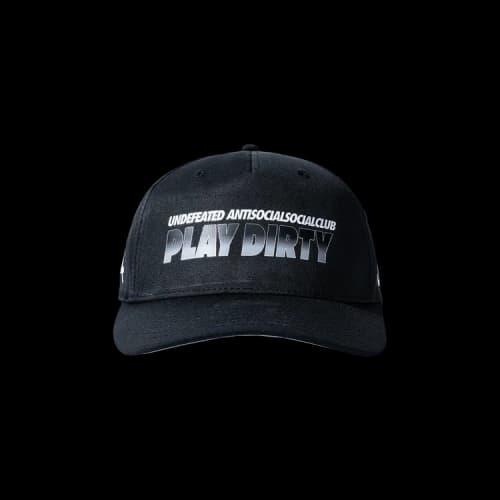 Anti Social Social Club x Undefeated Play Social Cap 'Black'