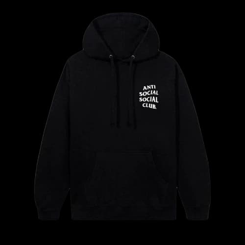 Anti Social Social Club Mind Games Hoodie 'Black'