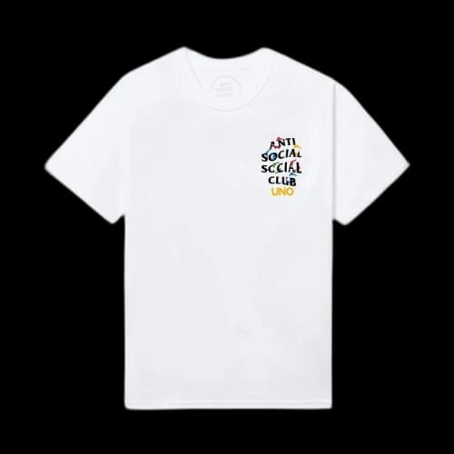 Anti Social Social Club x Uno Draw Two Tee 'White'
