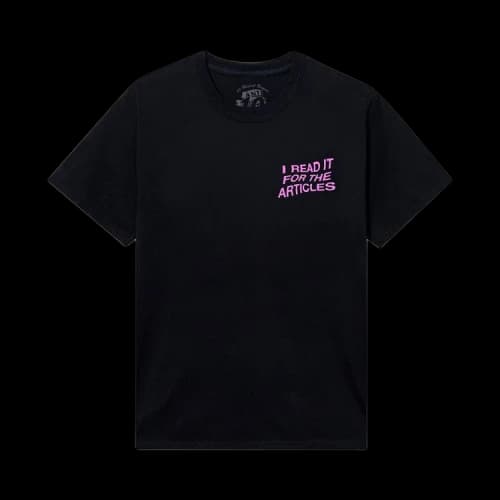 Anti Social Social Club x Playboy Read It Tee 'Black'