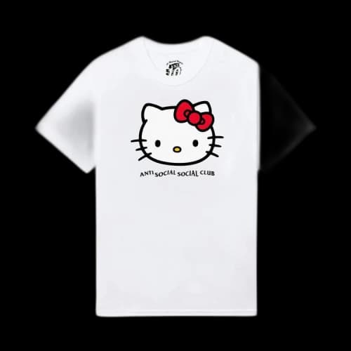 Anti Social Social Club x Hello Kitty Weird Tee 'White'