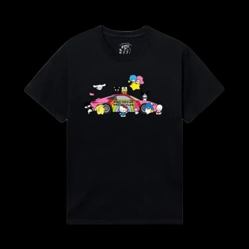 Anti Social Social Club x Hello Kitty Racing Tee 'Black'