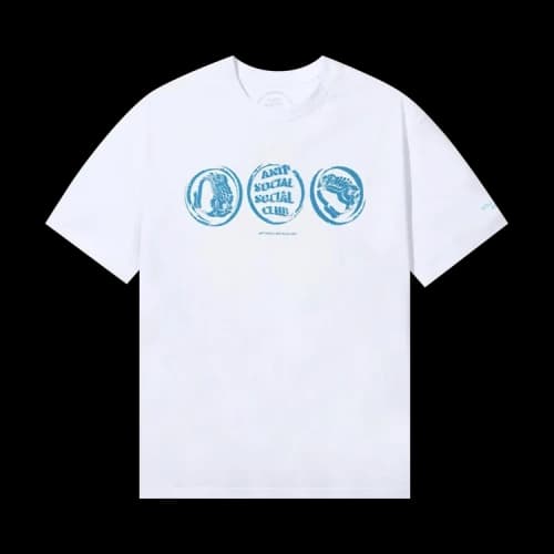Anti Social Social Club x Jinro Two Glasses Of Soju Tee 'White'