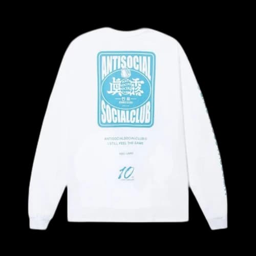 Anti Social Social Club x Jinro Three Glasses Of Soju Tee 'White'