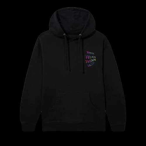 Anti Social Social Club NTSC Hoodie 'Black'