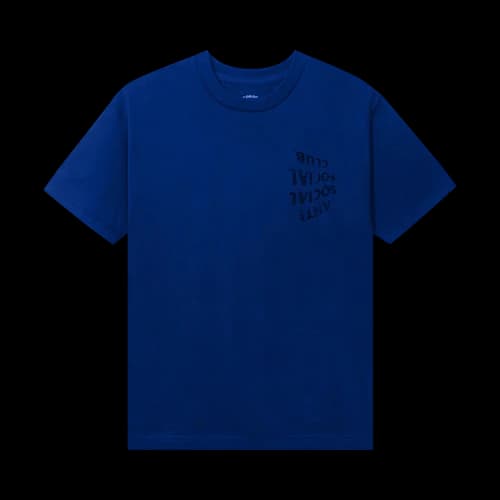 Anti Social Social Club NTSC Tee 'Royal'
