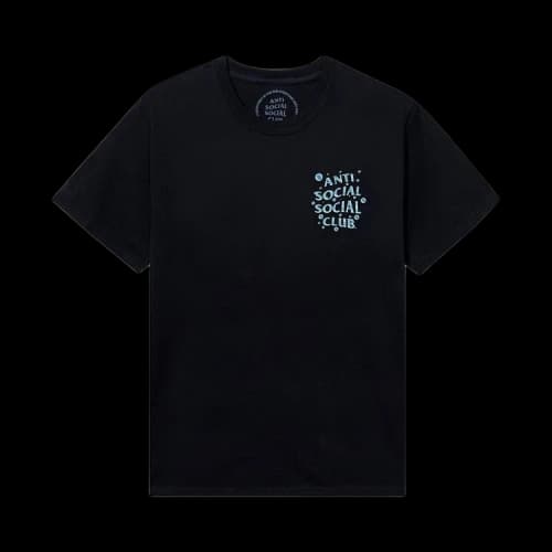 Anti Social Social Club Bubble Logo Tee 'Black'