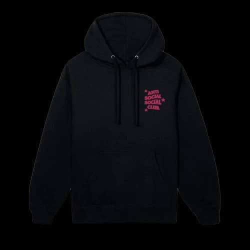 Anti Social Social Club It's All A Blur Hoodie 'Black'