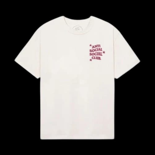 Anti Social Social Club It's All A Blur Tee 'Natural'