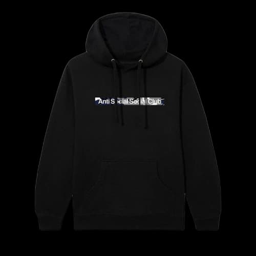 Anti Social Social Club Pay No Attention Hoodie 'Black'