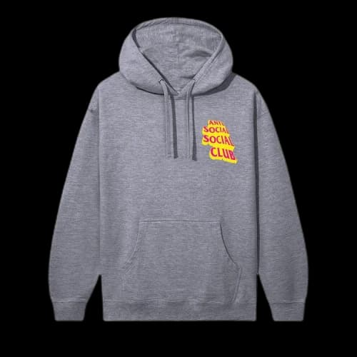 Anti Social Social Club Low Heat Hoodie 'Gunmetal Heather'