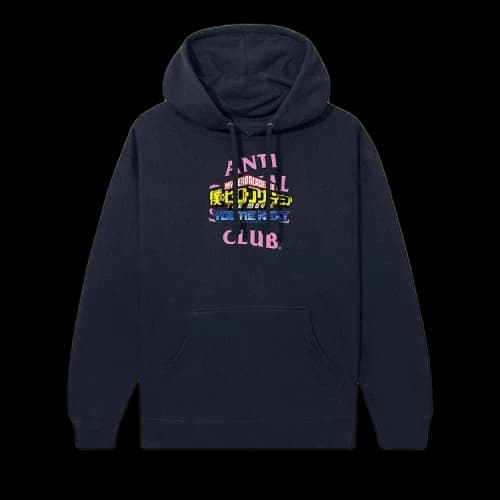 Anti Social Social Club Dark Might Hoodie 'Slate Blue'