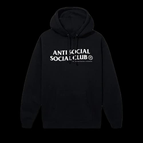 Anti Social Social Club Class 1-A Hoodie 'Black'