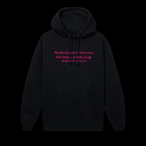 Anti Social Social Club One For All Hoodie 'Black'