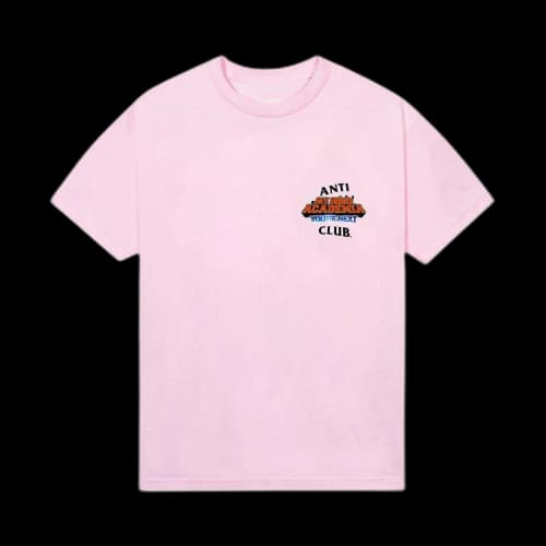 Anti Social Social Club You're Next Tee 'Candy Pink'