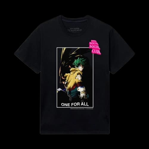 Anti Social Social Club One For All Tee 'Black'