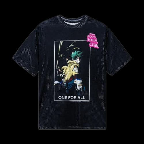 Anti Social Social Club One For All Jersey 'Black'