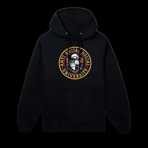 Anti Social Social Club Lurkin' Hoodie 'Black'