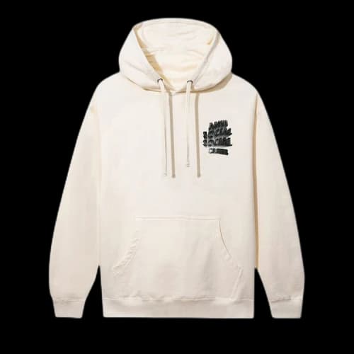 Anti Social Social Club Unbearable Hoodie 'Bone'