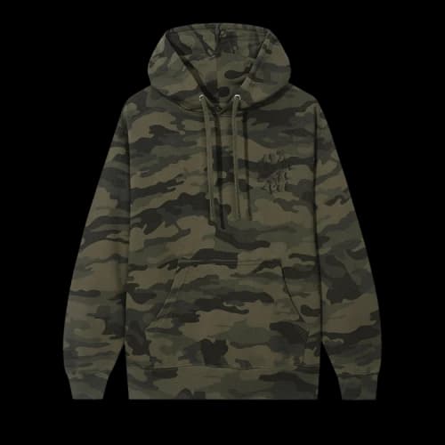 Anti Social Social Club Cry Out Loud Hoodie 'Forest Camo'