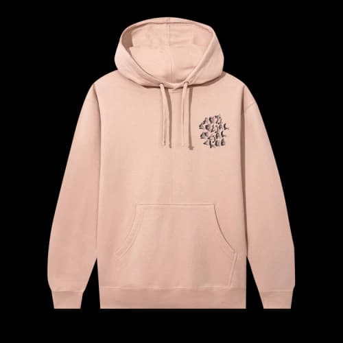 Anti Social Social Club Cry Out Loud Hoodie 'Dusty Pink'