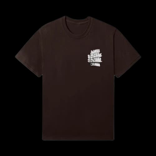 Anti Social Social Club Unbearable Tee 'Brown'