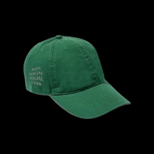 Anti Social Social Club Mind Games Cap 'Green'