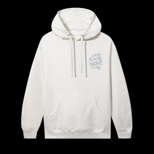 Anti Social Social Club Destroying My Mind Reflective Hoodie 'Bone'