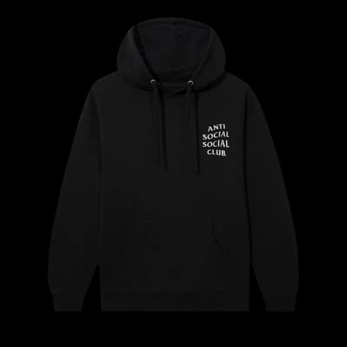 Anti Social Social Club Mind Games Puff Hoodie 'Black'