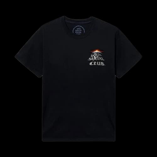 Anti Social Social Club When The Sun Goes Down Tee 'Black'