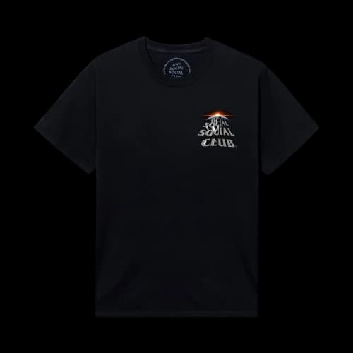 Anti Social Social Club When The Sun Goes Down Tee 'Black'