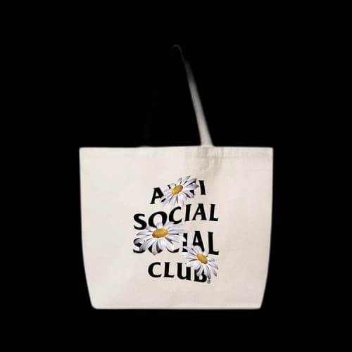 Anti Social Social Club Bellis Tote 'White'