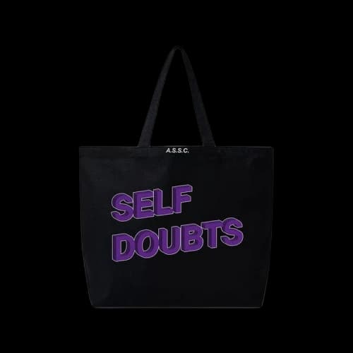 Anti Social Social Club Self Doubts Tote Bag 'Black'