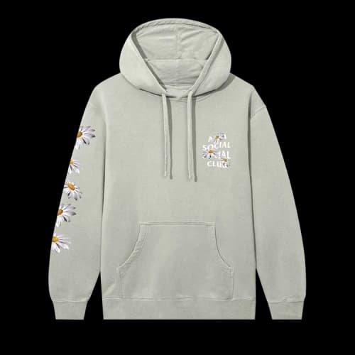 Anti Social Social Club Bellis Hoodie 'Dusty Sage'