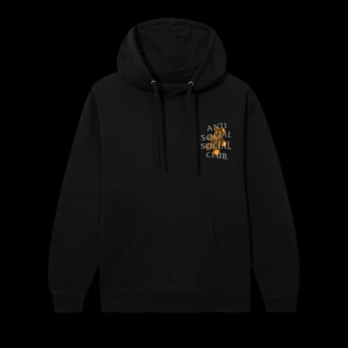 Anti Social Social Club He Said She Said Hoodie 'Black'