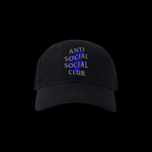 Anti Social Social Club He Said She Said Hat 'Black'