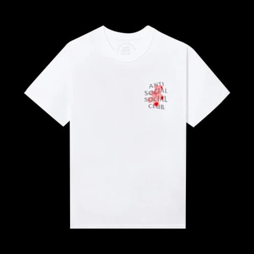 Anti Social Social Club He Said She Said Tee 'White'