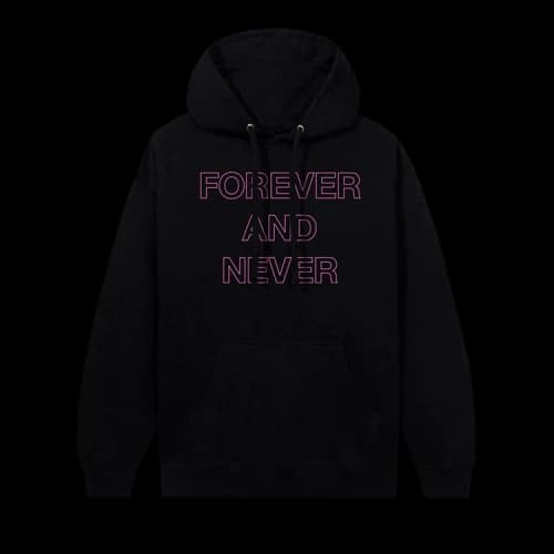 Anti Social Social Club Forever & Never Hoodie 'Black'