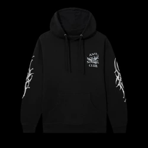 Anti Social Social Club Frantically Melting Hoodie 'Black'