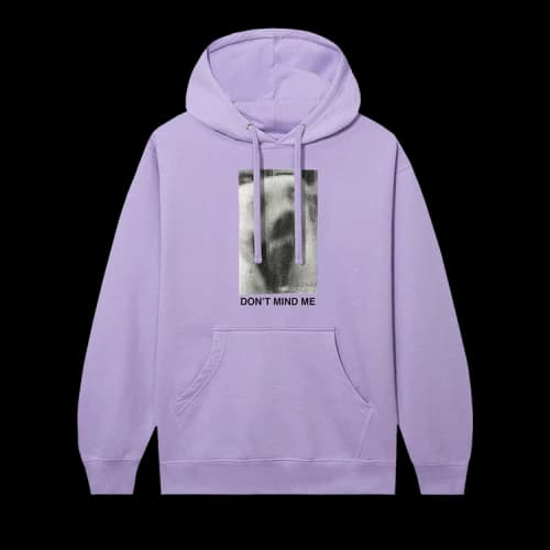 Anti Social Social Club Don't Mind Me Hoodie 'Plum'