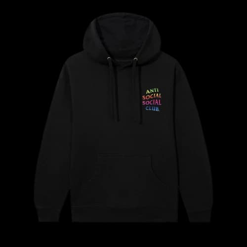 Anti Social Social Club Teleport Hoodie 'Black'