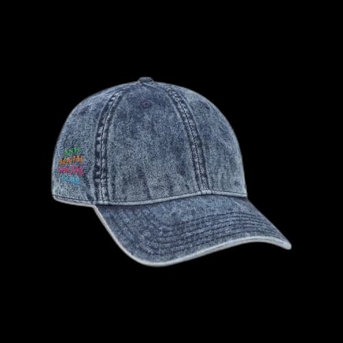 Anti Social Social Club Teleport Cap 'Blue Denim'