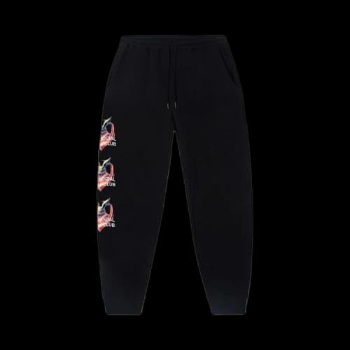 Anti Social Social Club Rabbit Love Pants 'Black'